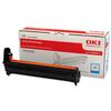 OKI Laser Drum Unit Page Life 20000pp Cyan - 44064011