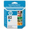 Hewlett Packard (HP) No. 82 Inkjet Cartridge 28ml Cyan [for Designjet