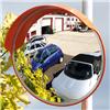 Outdoor Security Mirror Durable Polycarbonate Steel Mounting Plates