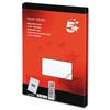 5 Star Laser Labels 65 per Page 100 Sheets Ref 900060