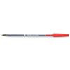 5 Star Ball Point Pen 1mm Tip 0.4mm Line Red [Pack 50] - 901805