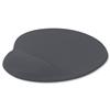 Non Slip Mouse Mat with Gel Wrist Rest Charcoal