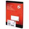 5 Star Labels Copier 105x58mm 10 Per Sheet White [100 Sheet] - 905009