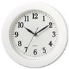 5 Star Controller Wall Clock Plastic plus 24 Hour Dial 213mm Diameter White