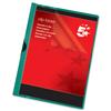 5 Star Clip Folder for 30 Sheets PVC A4 Green [Pack 25] - 906225