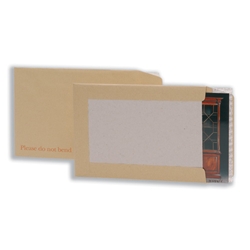 5 Star Envelopes Board-backed Peel and Seal Envelopes 115gsm Manilla 444x368mm [Pack 50]