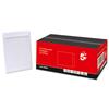 5 Star Envelopes Pocket Peel and Seal 100gsm White C4 [Pack 250]
