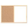 5 Star Combination Noticeboard Cork and Drywipe W600xH400mm - 906721