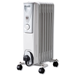 Heatrunner Heater for 15m.sq 230V/50Hz 1500W W245xD392xH630mm Ref NYAF-7