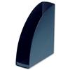 5 Star Magazine Rack File Low Sill W80xD254xH310mm Black
