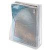 5 Star Magazine Rack File Low Sill W80xD254xH310mm Crystal