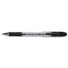5 Star Grip Ball Point Pen 1mm Tip 0.5mm Line Black [Pack 12] - 908323