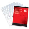5 Star Punched Pocket Polypropylene Top and [Pack 100] - 908331