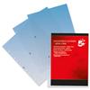 5 Star Presentation Punched Pocket Polypropylene Top-opening A4 Clear