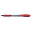 5 Star Grip Ball Point Pen 1mm Tip 0.5mm Line Red [Pack 12] - 908412