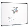 5 Star Whiteboard Drywipe Magnetic with Pen Tray and Aluminium Trim W1200xH900mm