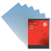 5 Star Folder PVC Cut Flush A4 Clear [Pack 10]