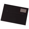 5 Star Document Wallet Polypropylene A4 Black [Pack 3] - 908749