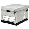 5 Star Office Storage Box 383x330x282mm Grey Ref - 908978 [Pack 10]