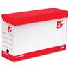 5 Star Transfer Case Hinged Lid Foolscap W131xD394xH254mm [Pack 20]