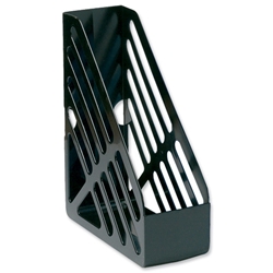 5 Star Magazine Rack File Foolscap Black