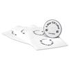 5 Star CD Label Inkjet and Laser Printable 2 per Sheet White [200 Labels]
