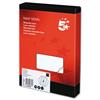 5 Star Laser Labels 99.1x67.7mm 8 Per Page White [250 Sheet] - 909388
