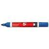 5 Star Flipchart Marker Pen Water-based Line Width 2.0mm Blue [Pack 12