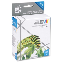 5 Star Compatible Inkjet Cartridge Page Life 970pp Colour [HP No. 78 C6578A Equivalent]