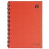 5 Star Manuscript Book Wirebound 70gsm Ruled 160 Pages A4 [Pack 5]