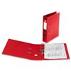 5 Star Lever Arch File PVC Spine 70mm Foolscap Red [Pack 10] - 913209