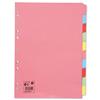 5 Star Subject Dividers Multipunched Manilla Board [Pack 25] - 913330