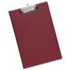 5 Star Fold-over Clipboard with Front Pocket Foolscap Red