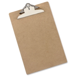 5 Star Clipboard Rigid Hardboard Foolscap