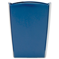 5 Star Pencil Pot W74xD74xH105mm Cobalt Blue