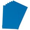5 Star Binding Covers 240gsm Leathergrain A4 Royal Blue [Box - 916442