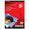 5 Star Premier Inkjet Printer Paper Matt 165gsm A4 White [100 Sheets]