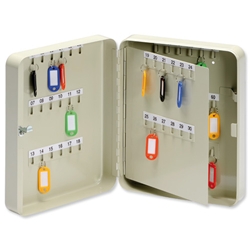 5 Star Key Cabinet Steel Lockable Holds 60 Keys Ref 918877