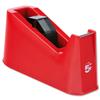 5 Star Tape Dispenser Desk Weighted Non-slip Red Ref - 920152