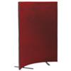 Trexus 800 Curved Screen Free-standing W800xH1500mm Burgundy - 920985