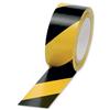 Hazard Tape Soft PVC Internal Use 50mmx33m Black and Yellow [Pack 6]