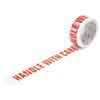 Printed Tape Handle with Care Polypropylene 50mm x 66m Red on White [P