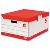 5 Star Storage Trunk W383xD440xH250mm Red & White [Pack 10] - 924782