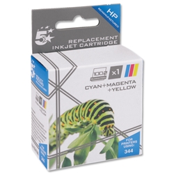 5 Star Compatible Inkjet Cartridge Page Life 450pp Colour [HP No. 344 C9363EE Equivalent]