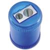 5 Star Pencil Sharpener Plastic Canister 2 Hole Coloured