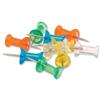 5 Star Office Push Pins Assorted Translucent Colours [Pack - 925052