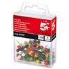5 Star Office Map Pins 5mm Head Assorted [Pack 100] - 925087