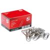 5 Star No Tear Paperclips Extra Large Length 33mm [Pack 10x100] 925869
