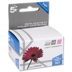 5 Star Compatible Inkjet Cartridge Page Life 350pp Light Magenta [for HP 363 C8775EE]