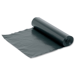 On-The-Roll Bin Bags 95 Litre Capacity W450xD735xH850mm Black Ref 929771 [Box 300]